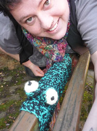 Lex Randolph with Yarn Tag